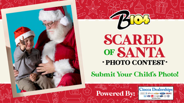 Scared of Santa Photo Contest - Upload Your Child's Photo! | B104 - Vimarsana News