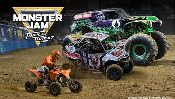 Enter to win tickets to Monster Jam® Triple Threat Series™