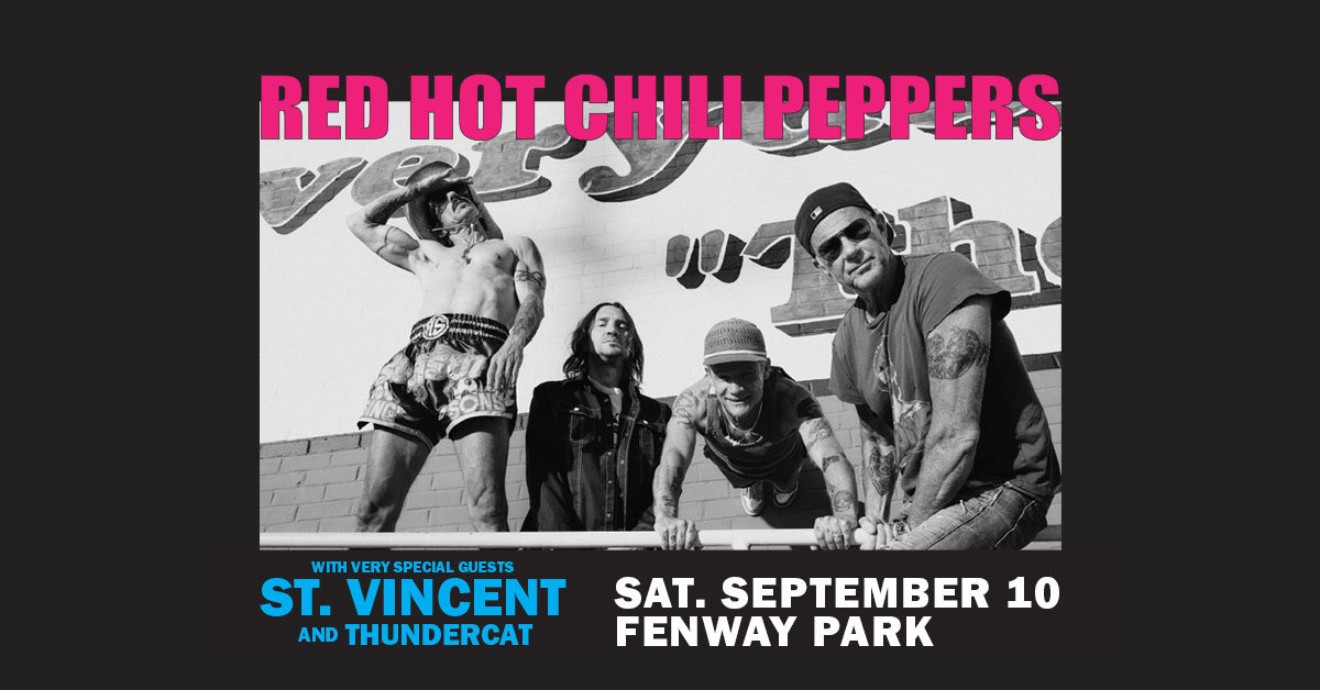 Red Hot Chili Peppers at Fenway Park | 100.3 WHEB - Vimarsana News