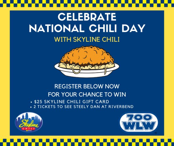 Win 25 Gift Card to Skyline Chili + tickets to see Steely Dan! 700WLW
