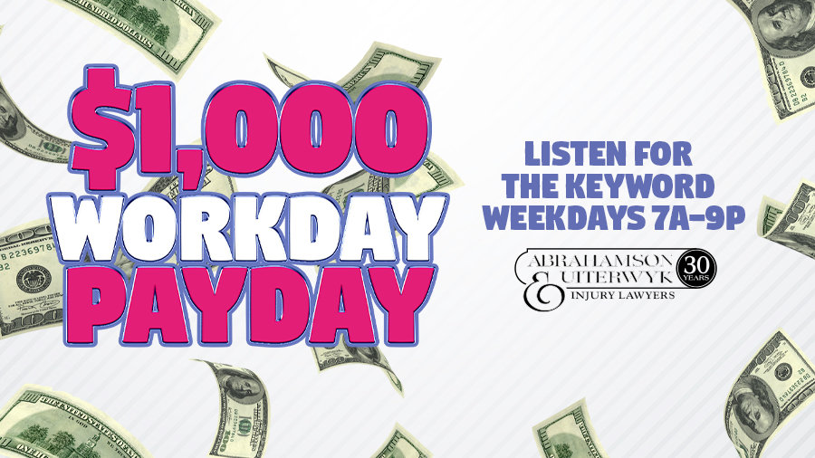 $1,000 Workday Payday! | Mix 100.7 - Vimarsana News