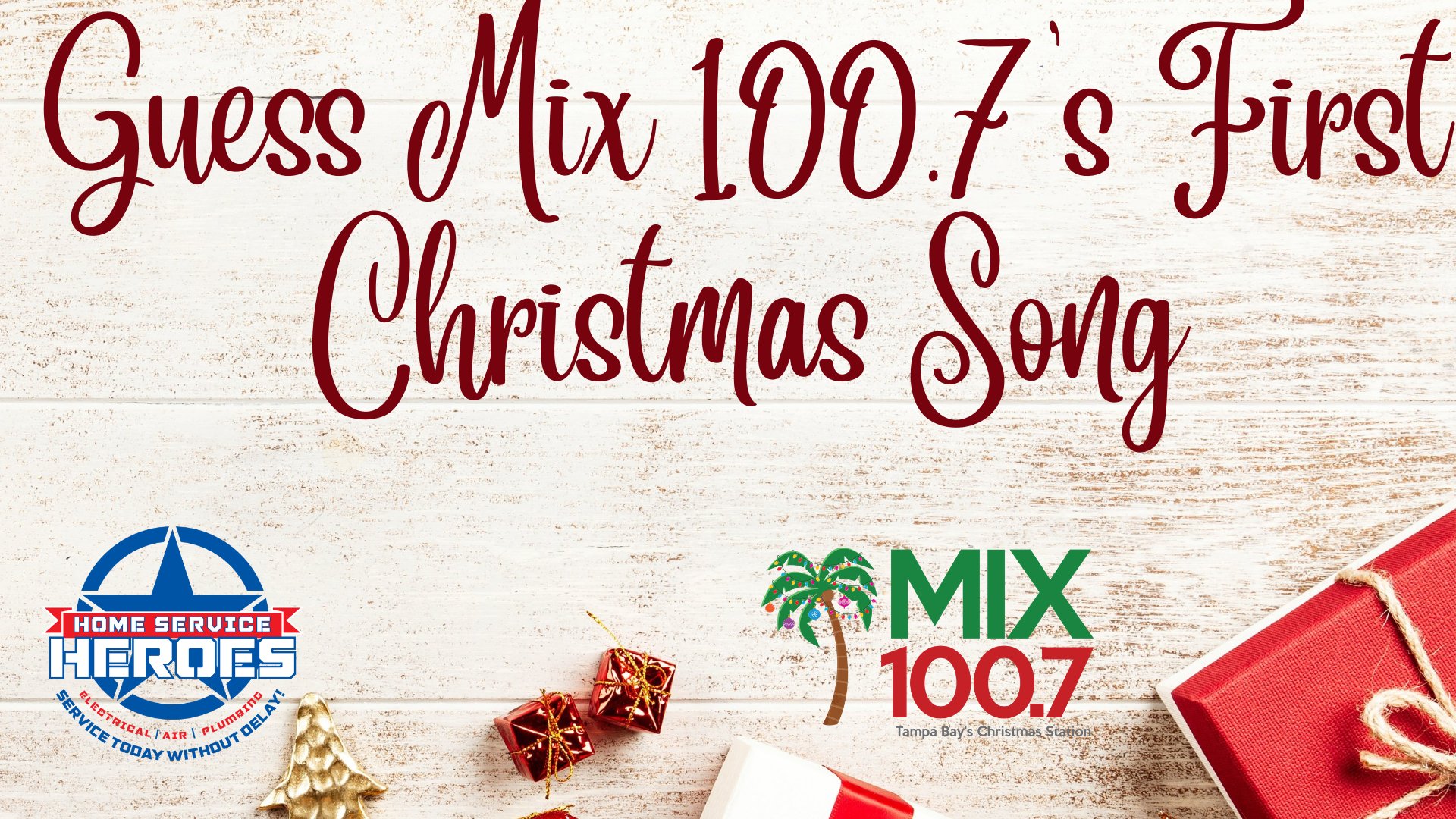 Guess Mix 100.7's First Christmas Song (Artist and Title) | Mix 100.7 - Vimarsana News