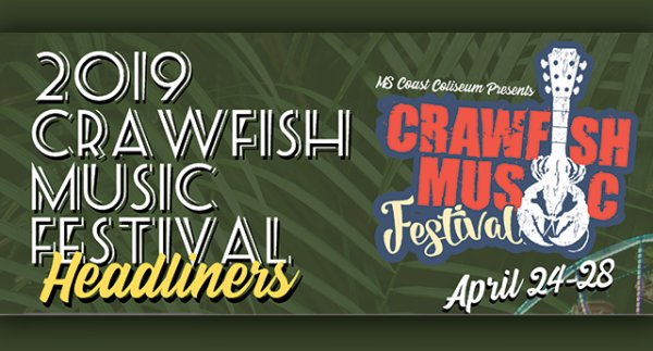 Crawfish Music Festival VIP Seats for April 25th