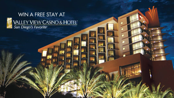 Win a Free Stay at Valley View Casino & Hotel!