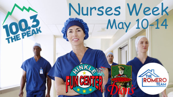 Thank A Nurse For Nurses Week on 100.3 The Peak! | 100.3 The Peak - Vimarsana News