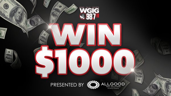 Listen To Win $1,000 | 98.7 FM WGIG - Vimarsana News