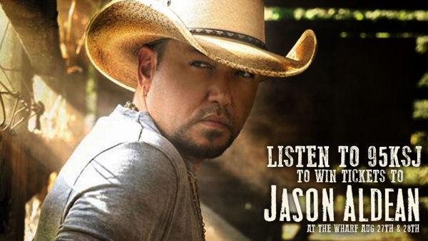 Jason Aldean at The Wharf Aug 27th & 28th - Listen to Win! | 95KSJ - Vimarsana News