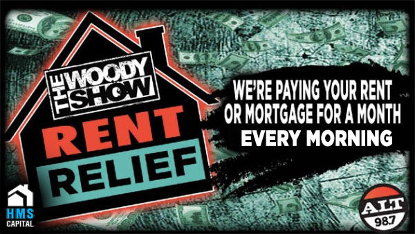 The Woody Show Rent Relief | ALT 98.7 - Vimarsana News