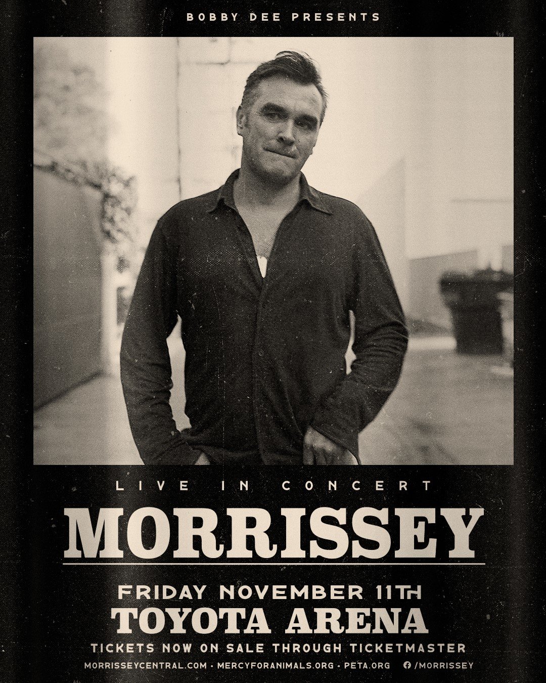 Enter for your chance to win tickets to Morrissey Live In Concert Presented by Bobby Dee 11/11/22 | ALT 98.7 - Vimarsana News