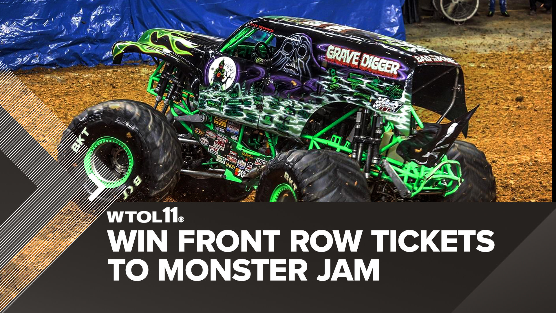 WIN Front Row VIP Tickets to Monster Jam!
