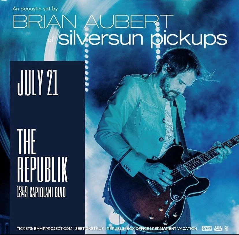 ENTER to WIN! Tix to Brian Aubert of Silversun Pickups! | Star 101.9 - Vimarsana News