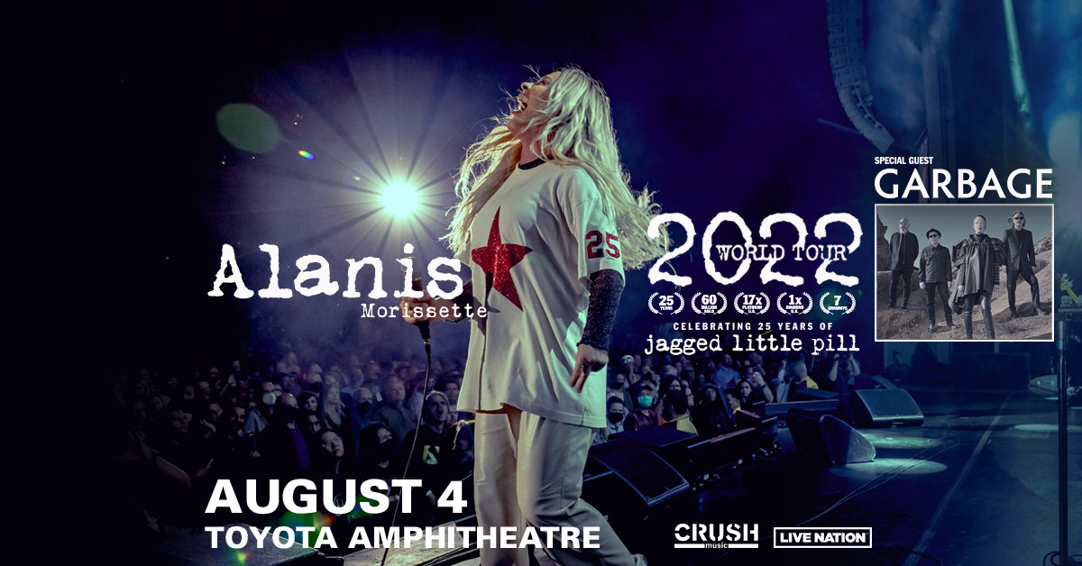 Enter To Win Tickets To See Alanis Morissette & Garbage! | 92.5 The Breeze - Vimarsana News