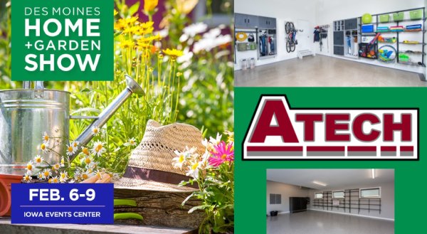 Tell Us Why You Want To Win a Garage Makeover from A Tech at The Des Moines Home + Garden Show!