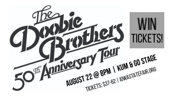 Win Doobie Brothers Tickets - Iowa State Fair - August 22nd! - Vimarsana News