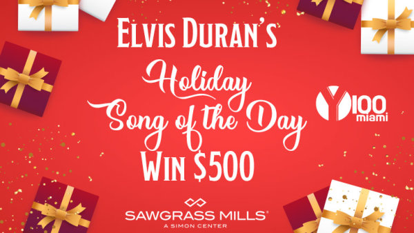 Elvis Duran's Holiday Shopping Song of the Day!