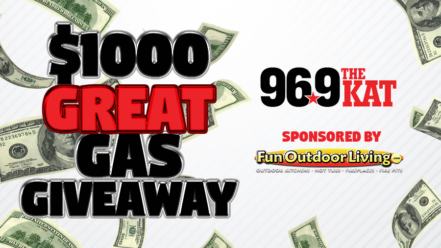 $1000 GREAT Gas Giveaway | 96.9 The Kat - Vimarsana News