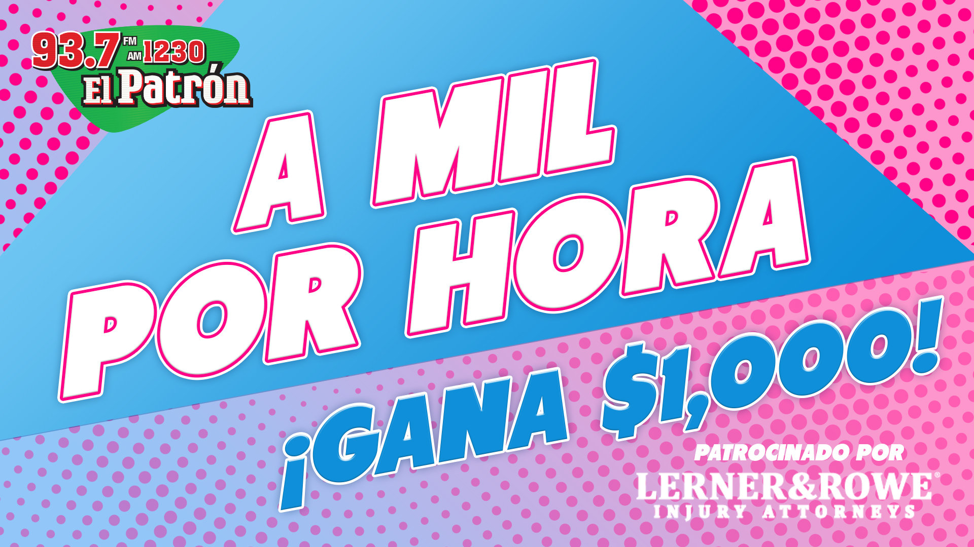 ¡Gana $1000! | 93.7 El Patron - Vimarsana News