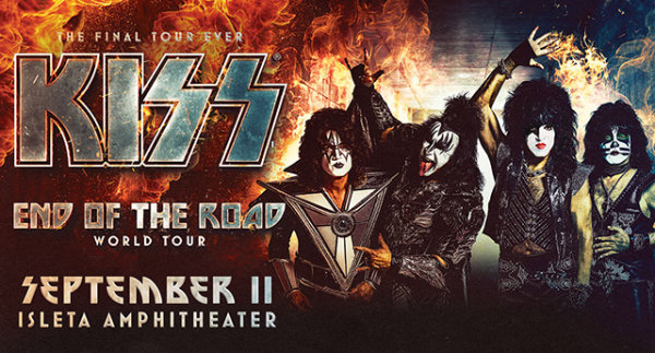 Win Tickets to see KISS at the Isleta Amphitheater!