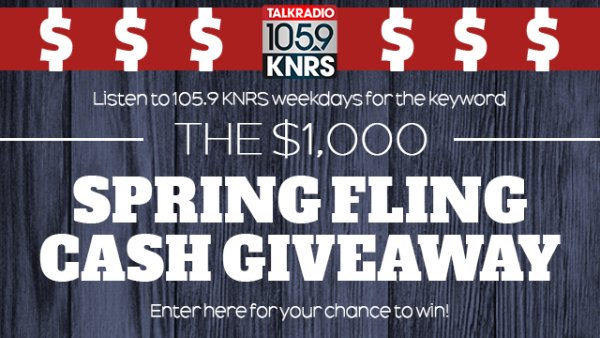 Listen To Win $1,000 | Talk Radio 105.9 - KNRS - Vimarsana News