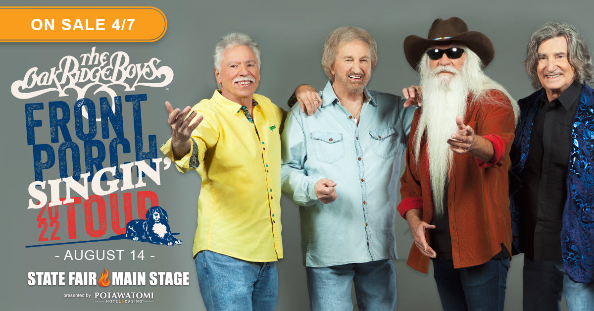Win Tickets to see The Oak Ridge Boys at the Wisconsin State Fair Main Stage | FM106.1 - Vimarsana News