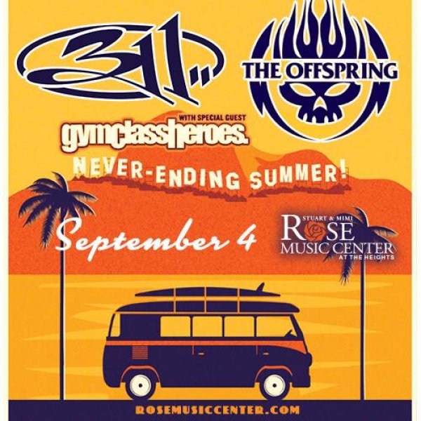 Win a pair of tickets to see 311 & The Offspring at Rose Music Center at The Heights!