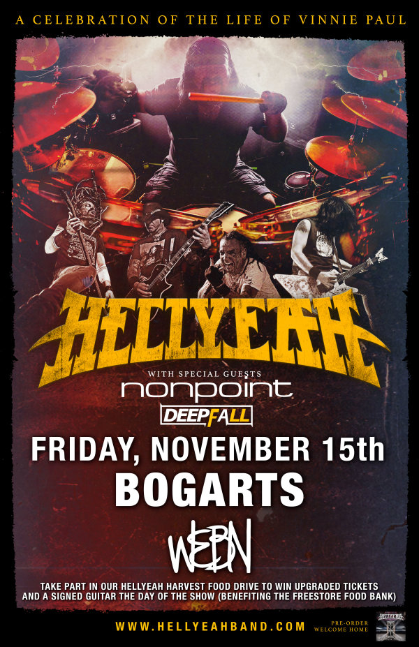 Win tickets to WEBN's HELLYEAH Harvest!