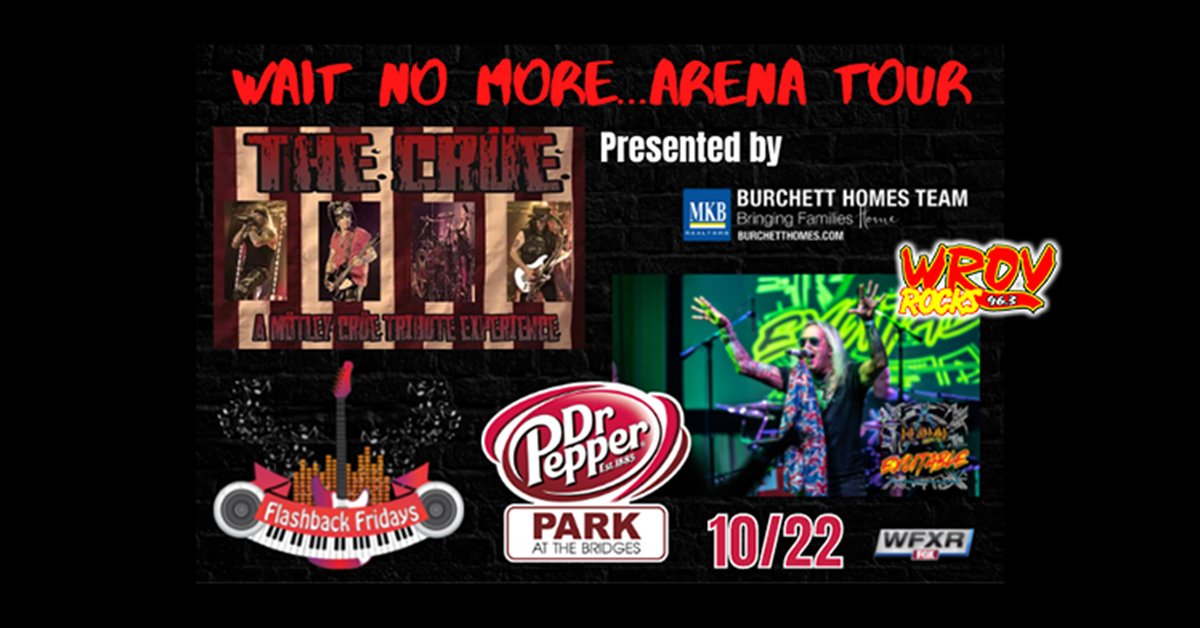 Win Tickets to Motley Crue & Def Leppard Tributes at Dr Pepper Park! | 96.3 ROV - Vimarsana News
