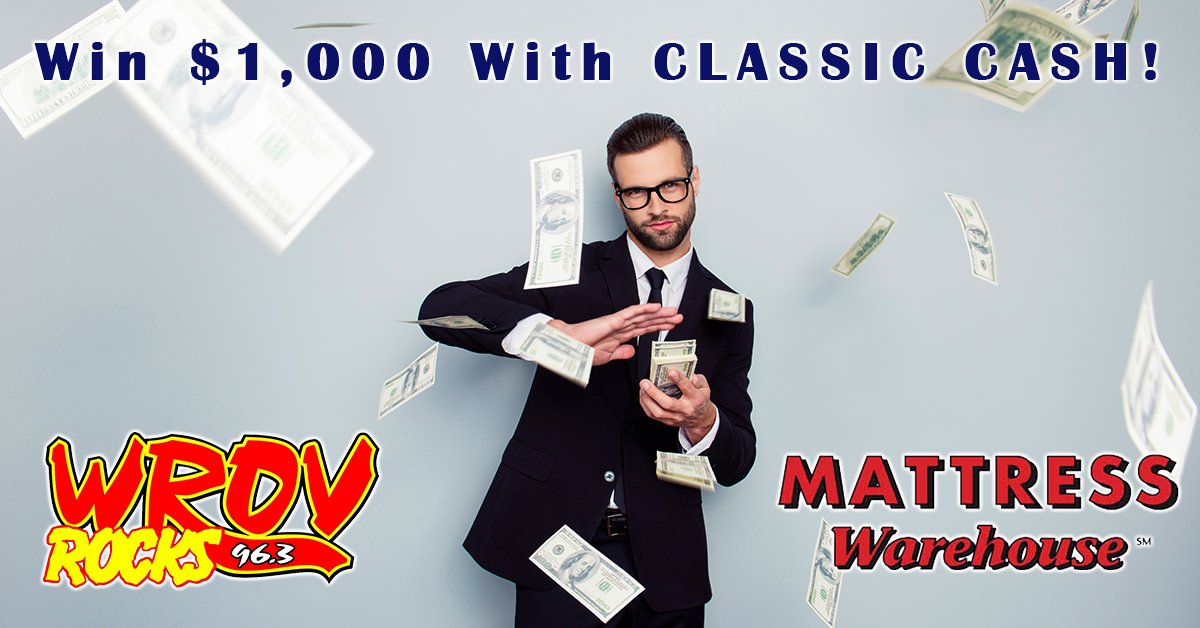 Win $1,000 With Classic Cash! | 96.3 ROV - Vimarsana News