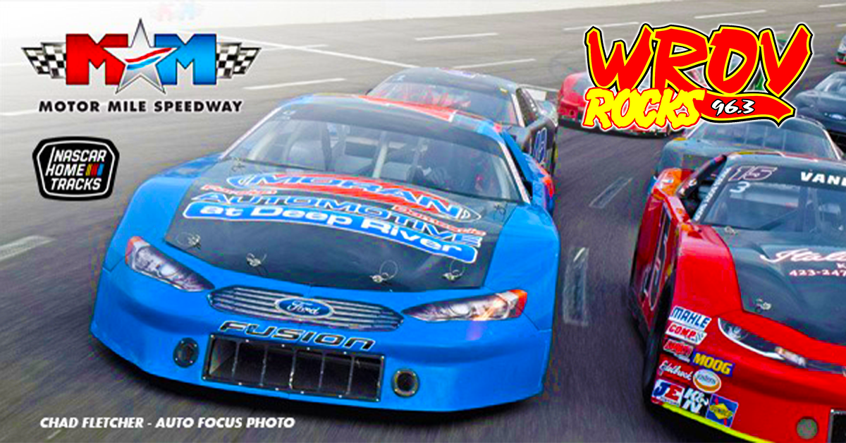 Win a Family 4-Pack of Tickets to Motor Mile Speedway! | 96.3 ROV - Vimarsana News