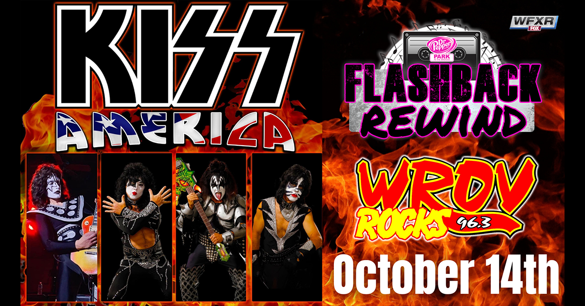 Win Tickets to KISS AMERICA Tribute Band at Dr Pepper Park! | 96.3 ROV - Vimarsana News
