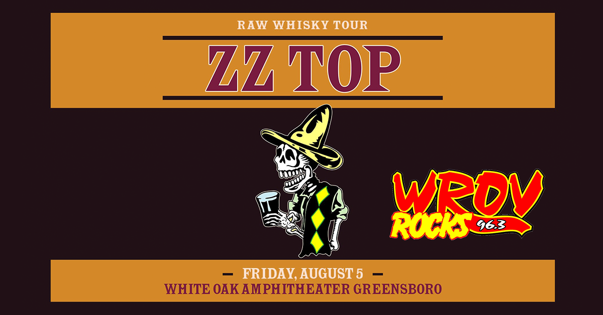 Win Tickets to ZZ TOP in Greensboro! | 96.3 ROV - Vimarsana News