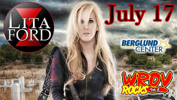 Win Tickets to Lita Ford at Berglund Performing Arts Theatre July 17! | 96.3 ROV - Vimarsana News