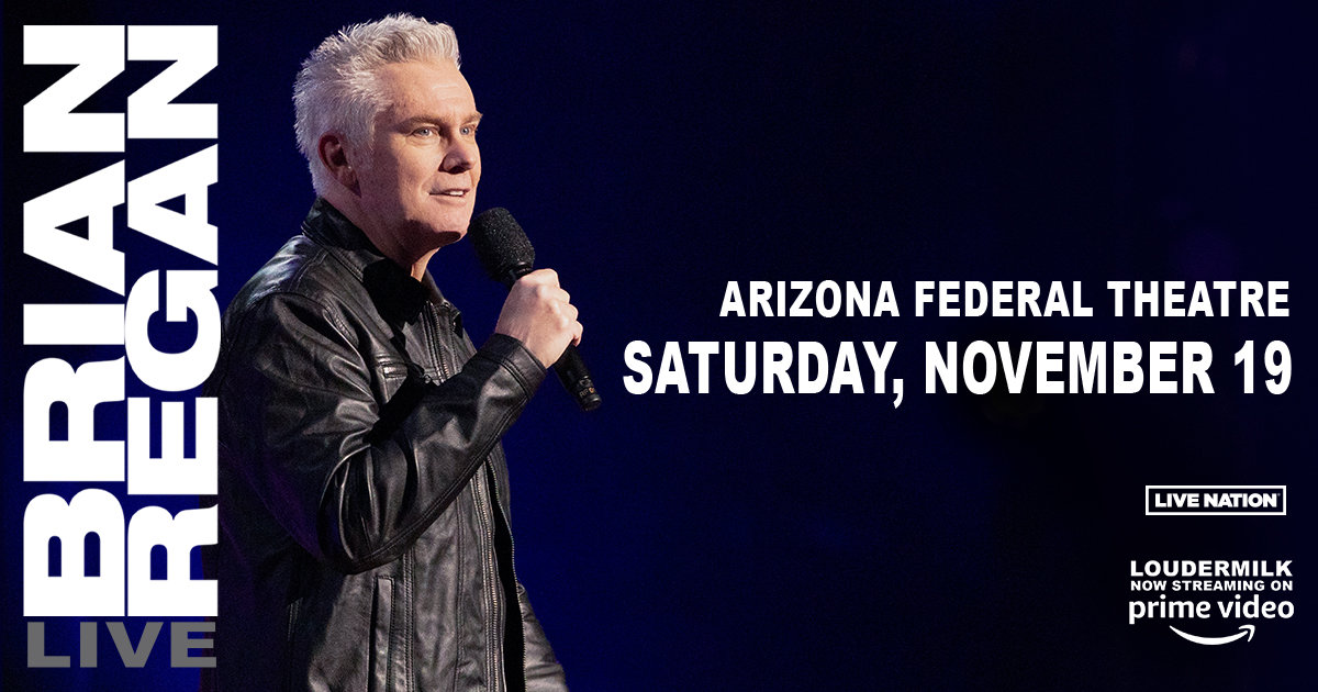 Brian Regan at Arizona Federal Theatre | 95.5 The Mountain - Vimarsana News