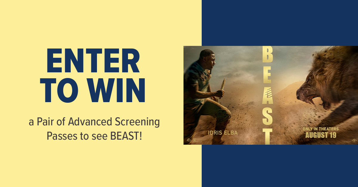 Universal Pictures Is Giving You A Chance to Win Advanced Movie Screening Passes to see BEAST! | 99.9 KEZ - Vimarsana News