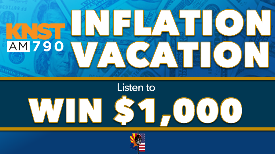 Listen to win an Inflation Vacation | KNST AM 790 - Vimarsana News