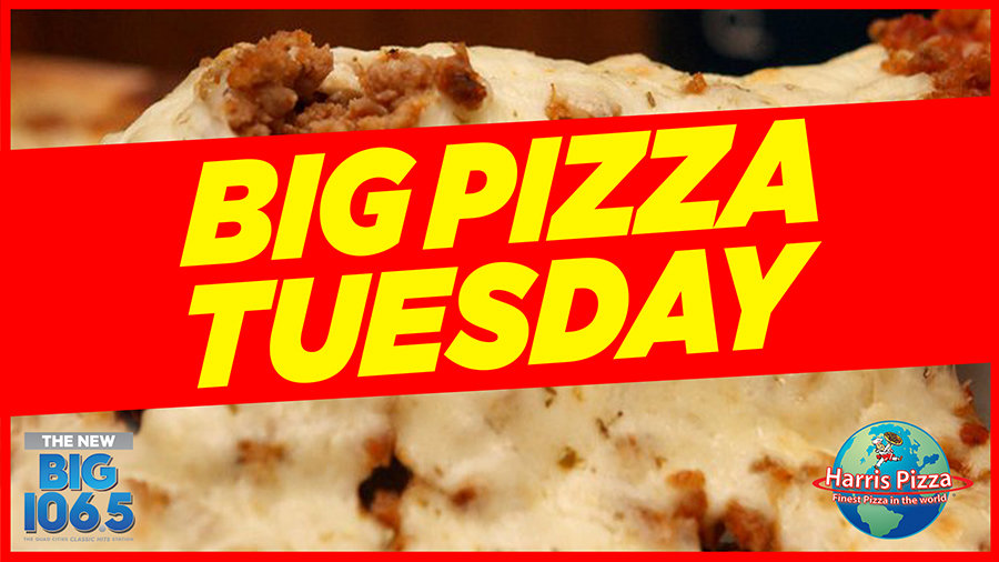 Win Free Pizza And Pop Every Tuesday! | The NEW BIG 106.5 - Vimarsana News