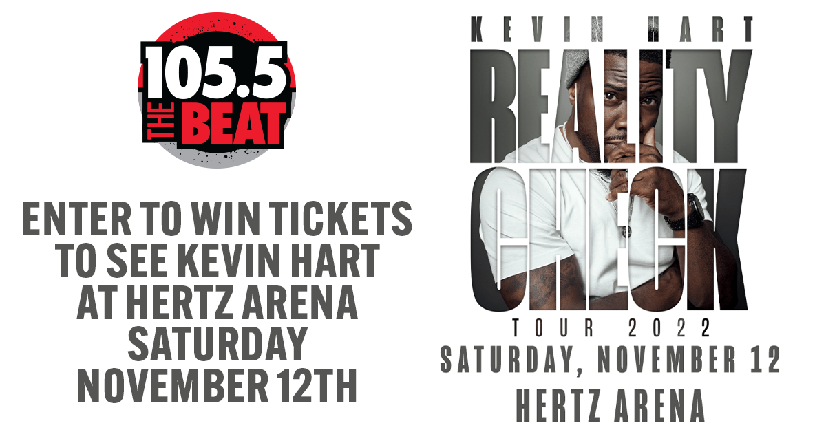 KEVIN HART "REATLITY CHECK" TOUR 2022 HERTZ ARENA NOVEMBER 12TH | 105.5 The Beat - Vimarsana News
