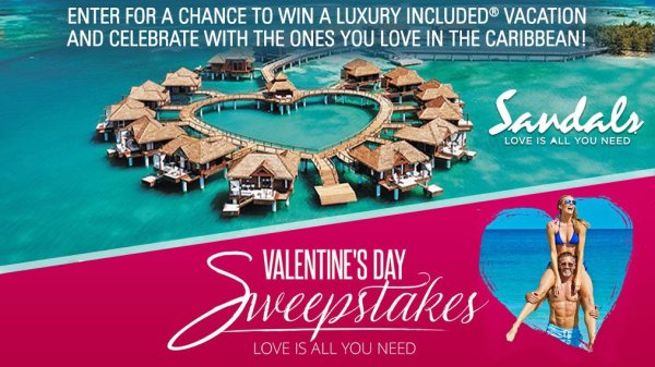 Love is all you need and Sandals Sweepstakes – Enter for a chance to win The Ultimate Vacation in Paradise for You and Your Love - Vimarsana News
