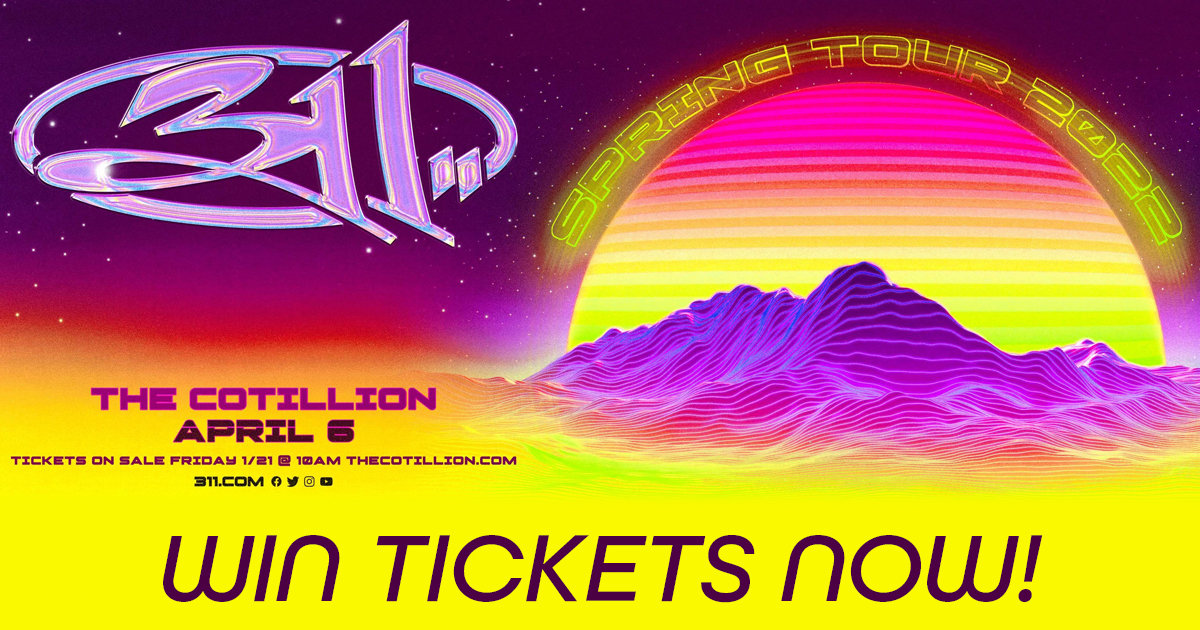 Win Tickets To 311 At The Cotillion! | ALT 107.3 - Vimarsana News