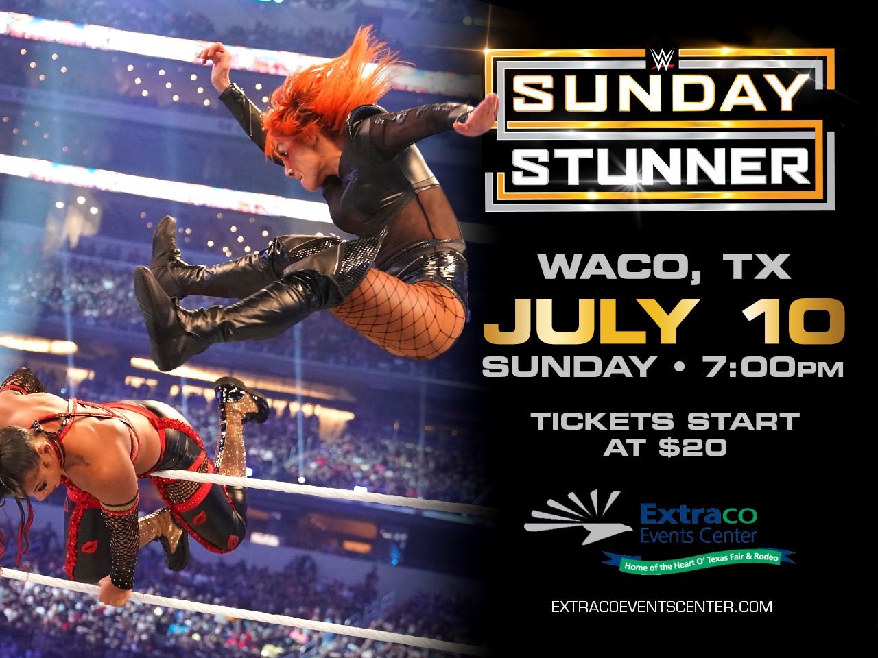 WWE FANS! Win A 4 Pack Of Tickets To The Sunday Stunner At Extraco! | KBRQ-FM - Vimarsana News