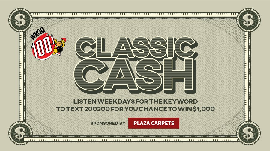 Cash In And Win $1,000! | 100.1 WKQQ - Vimarsana News