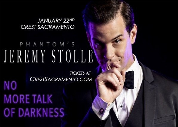 See Phantom of the Opera's Jeremy Stolle January 22nd at Crest Sacramento! | 92.5 The Breeze - Vimarsana News