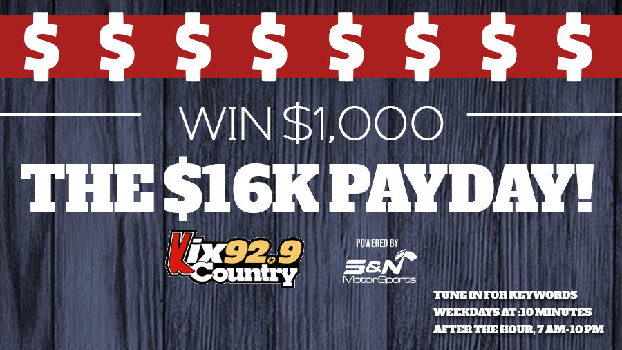 Win $1000 | Kix Country 92.9 - Vimarsana News