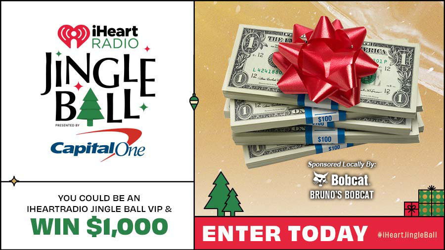 You Could Be An iHeartRadio Jingle Ball VIP And Win $1000! | HOT 94.9 - Vimarsana News