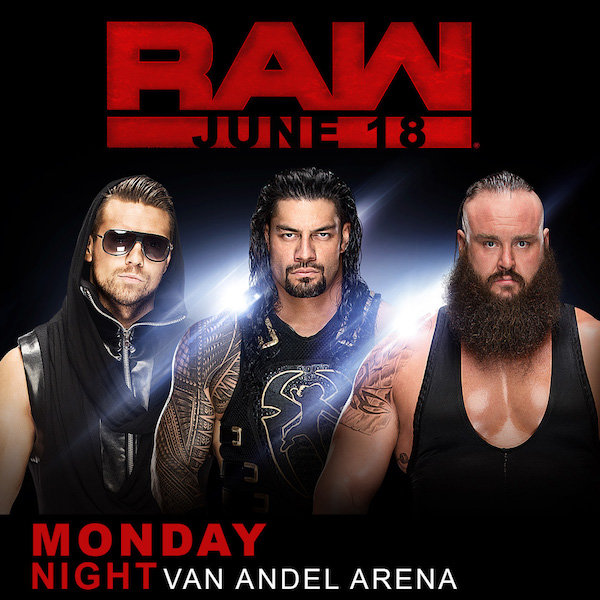 WIN WWE RAW TICKETS 101 3 The Brew