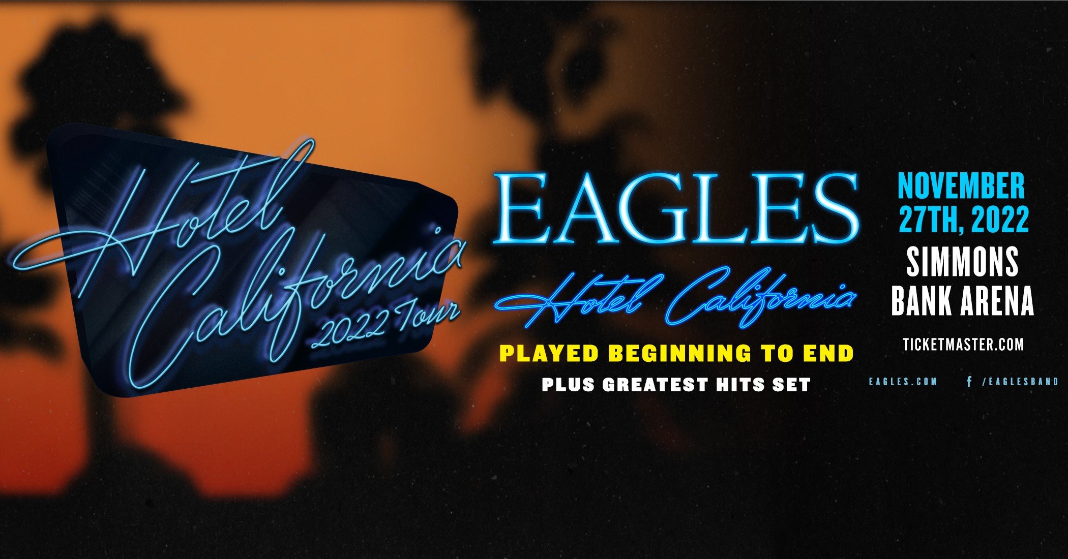 Win Tickets To See The Eagles In Little Rock | Magic 107.9 - Vimarsana News