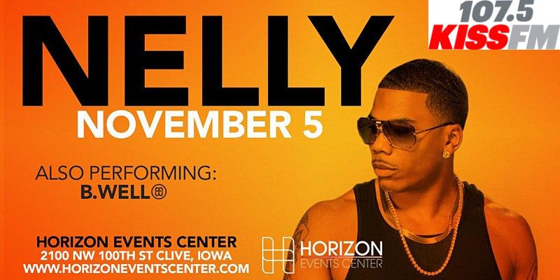 Win Nelly Tickets at 12:10pm and 5:10pm This Week | 1075 KISS FM - Vimarsana News