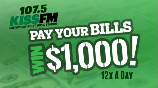 Pay Your Bills! Listen to Win $1,000 12x a Day! Powered by Buff City Soap. - Vimarsana News