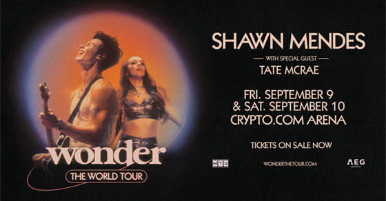 Enter to see Shawn Mendes at Crypto.com ARENA (9/9) | 104.3 MYFM - Vimarsana News