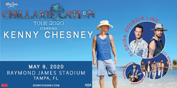 Kenny Chesney Chillaxification Tour